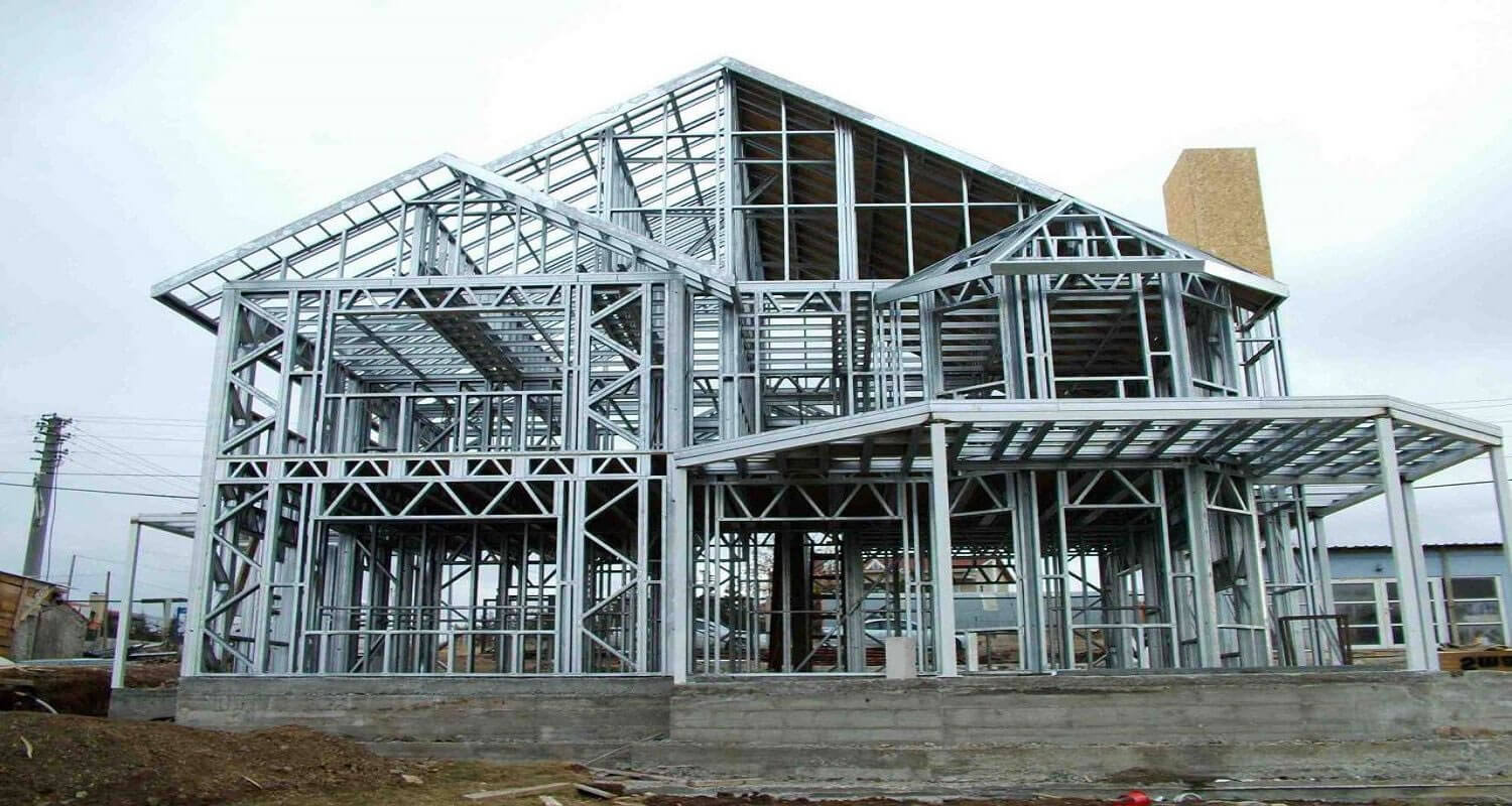 estructura de steel framing construccion en seco